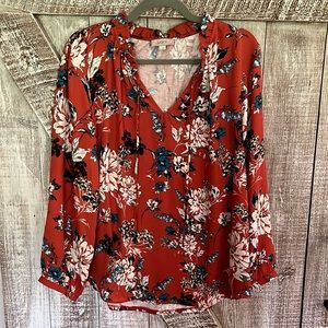 LOFT top. Size large.